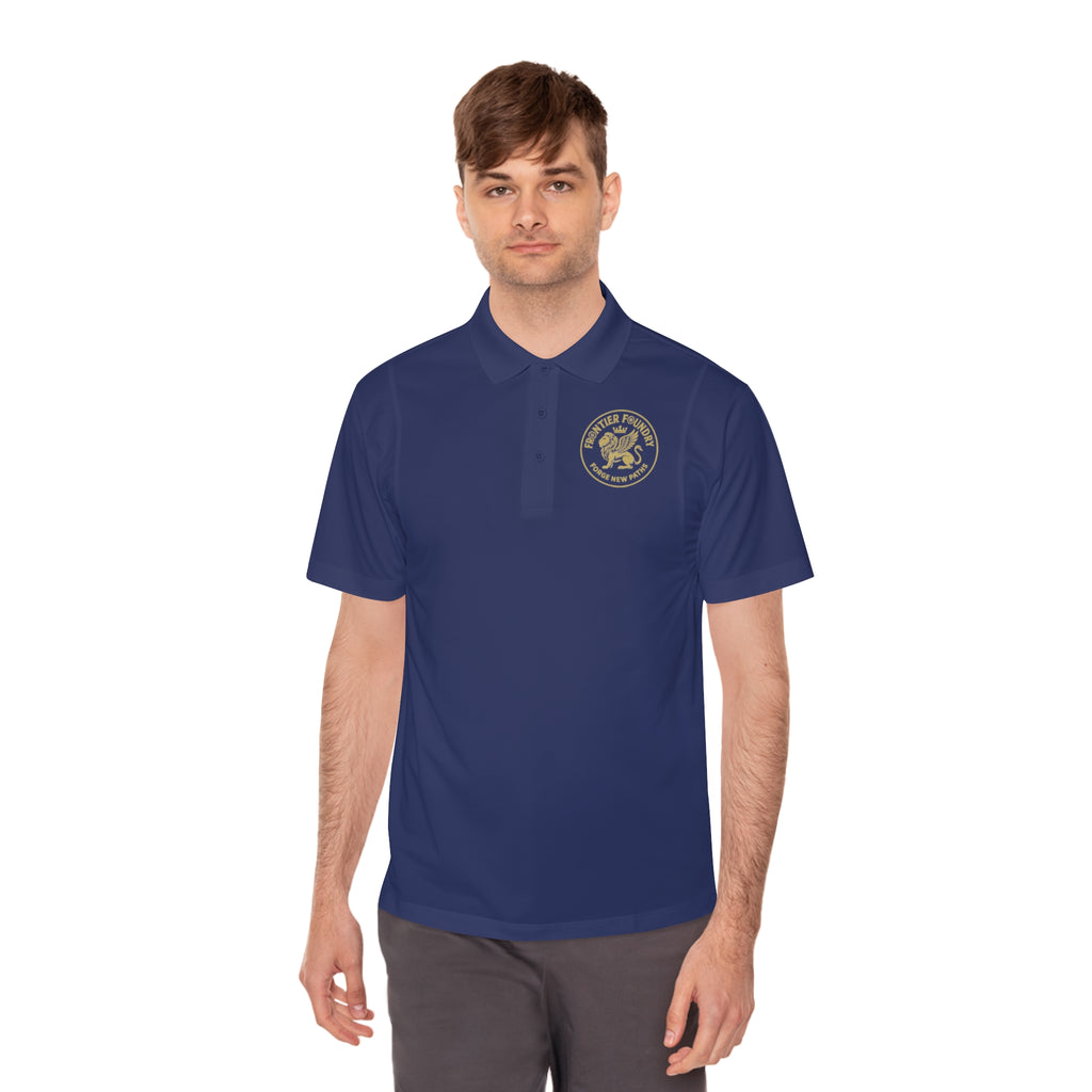 Lion Rose Men's Golf Shirt