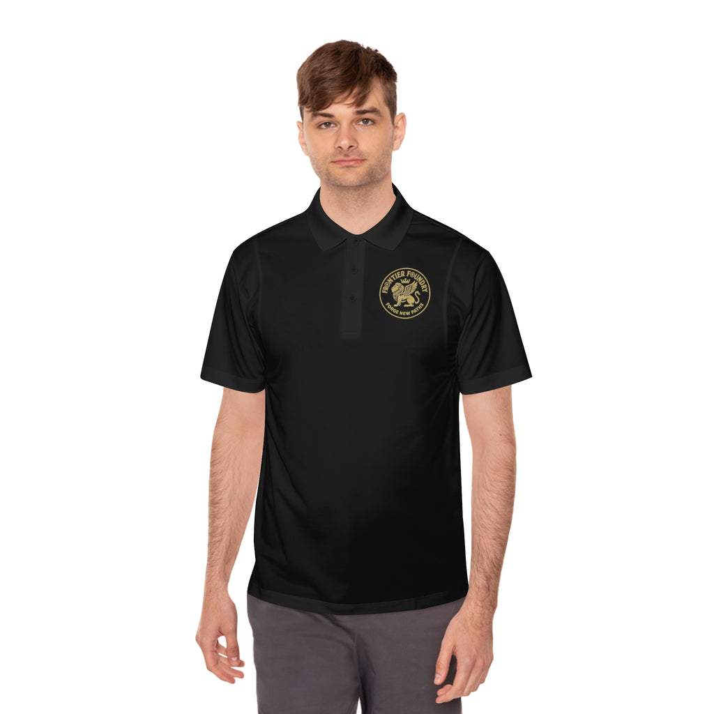 Lion Rose Men's Golf Shirt