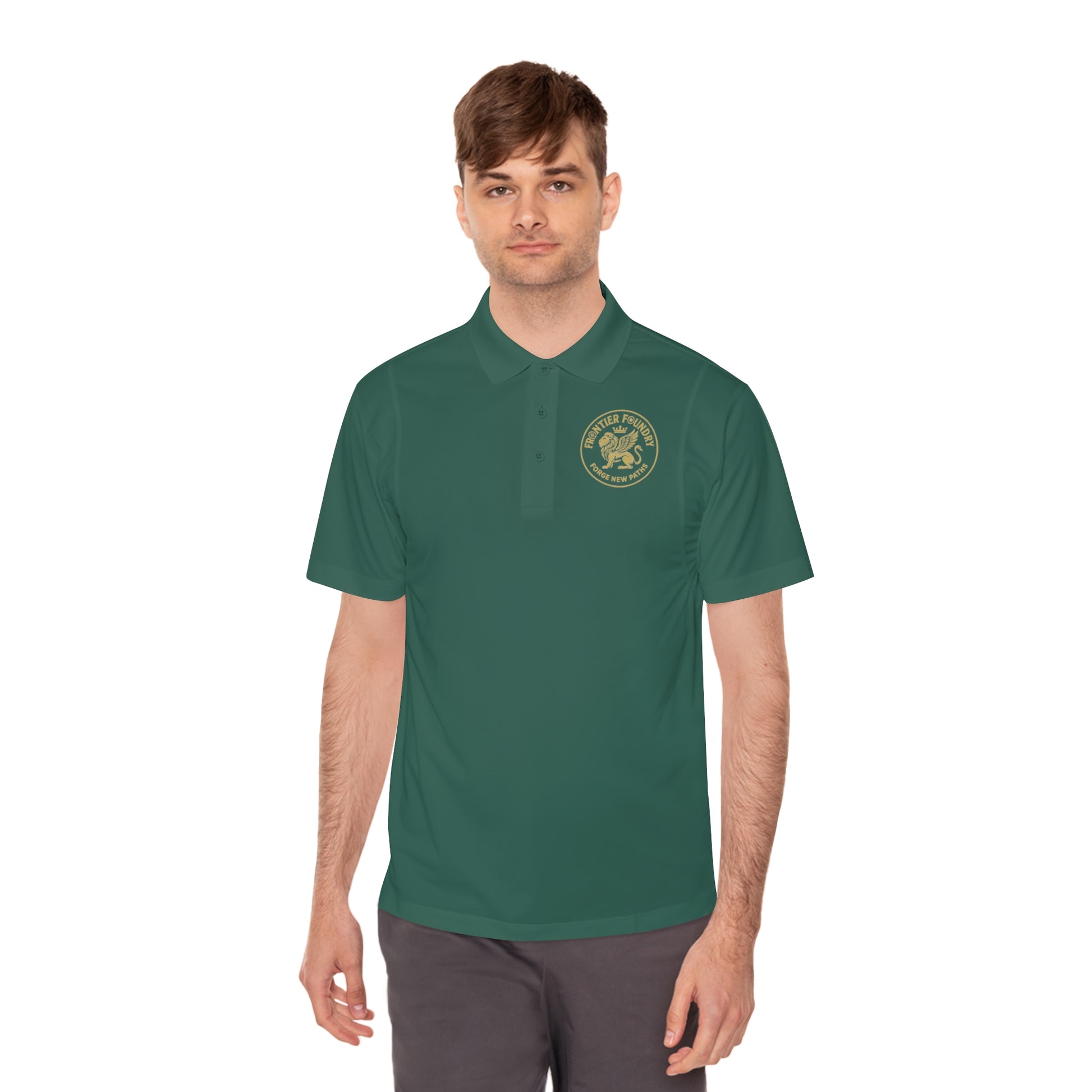 Lion Rose Men's Golf Shirt