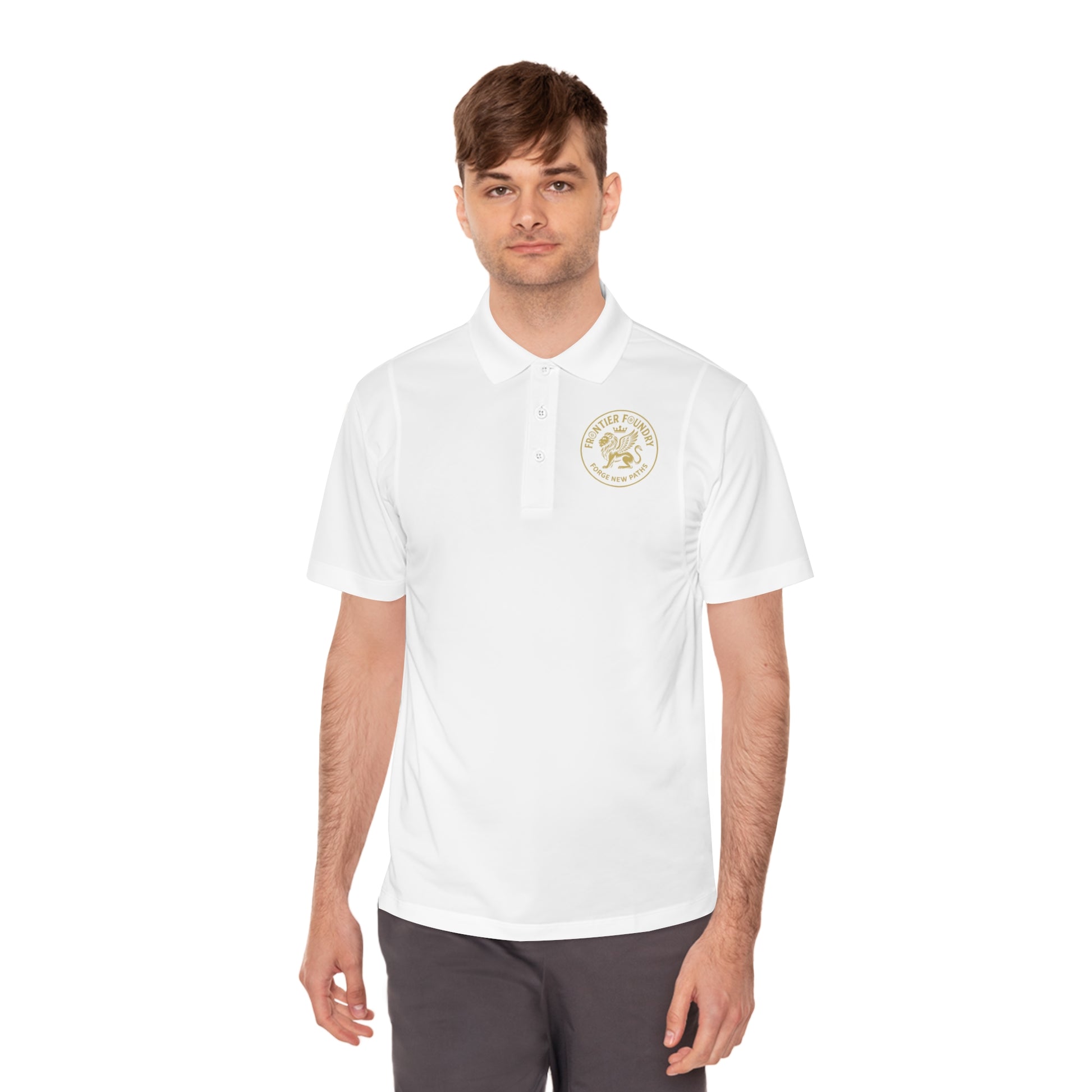 Lion Rose Men's Golf Shirt