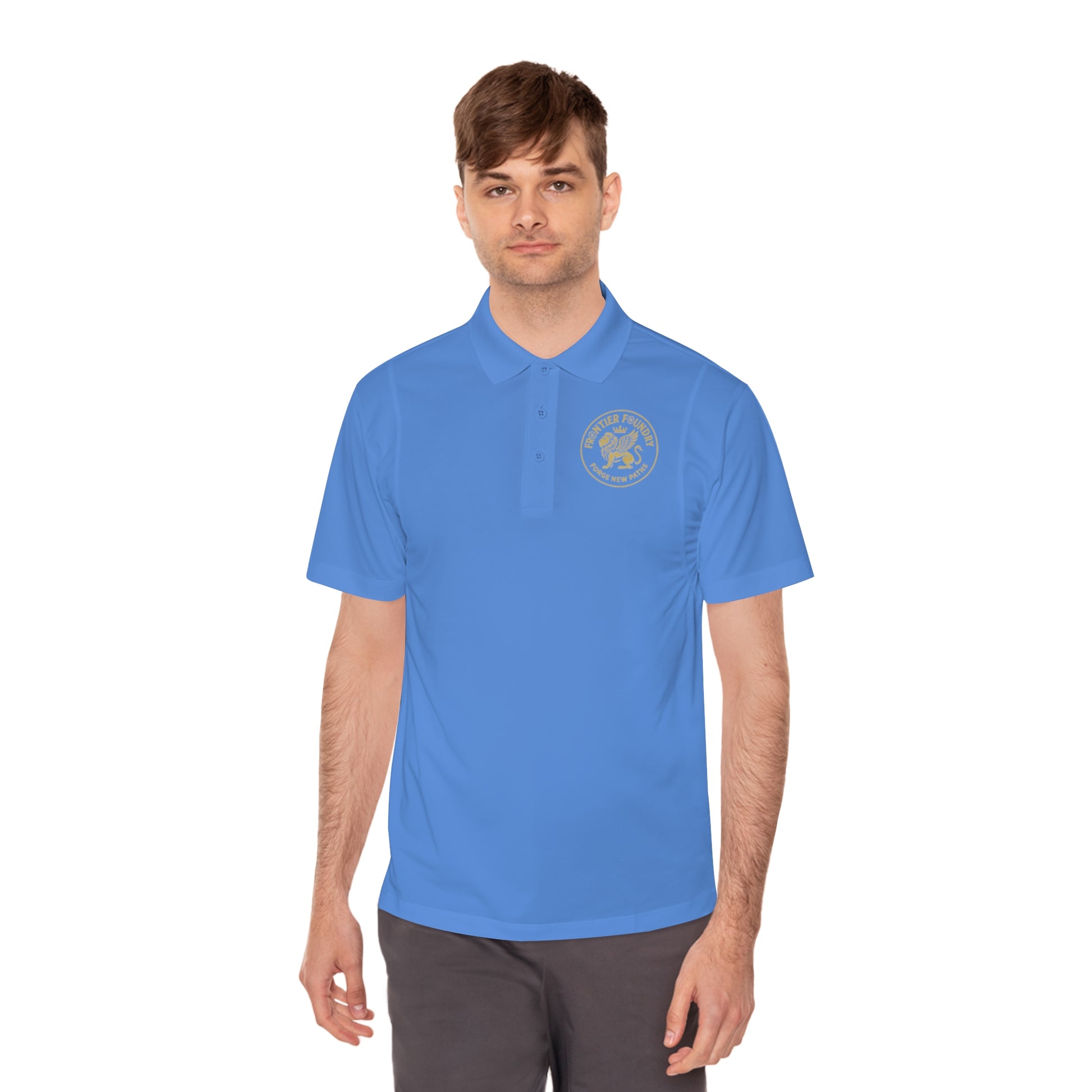 Lion Rose Men's Golf Shirt