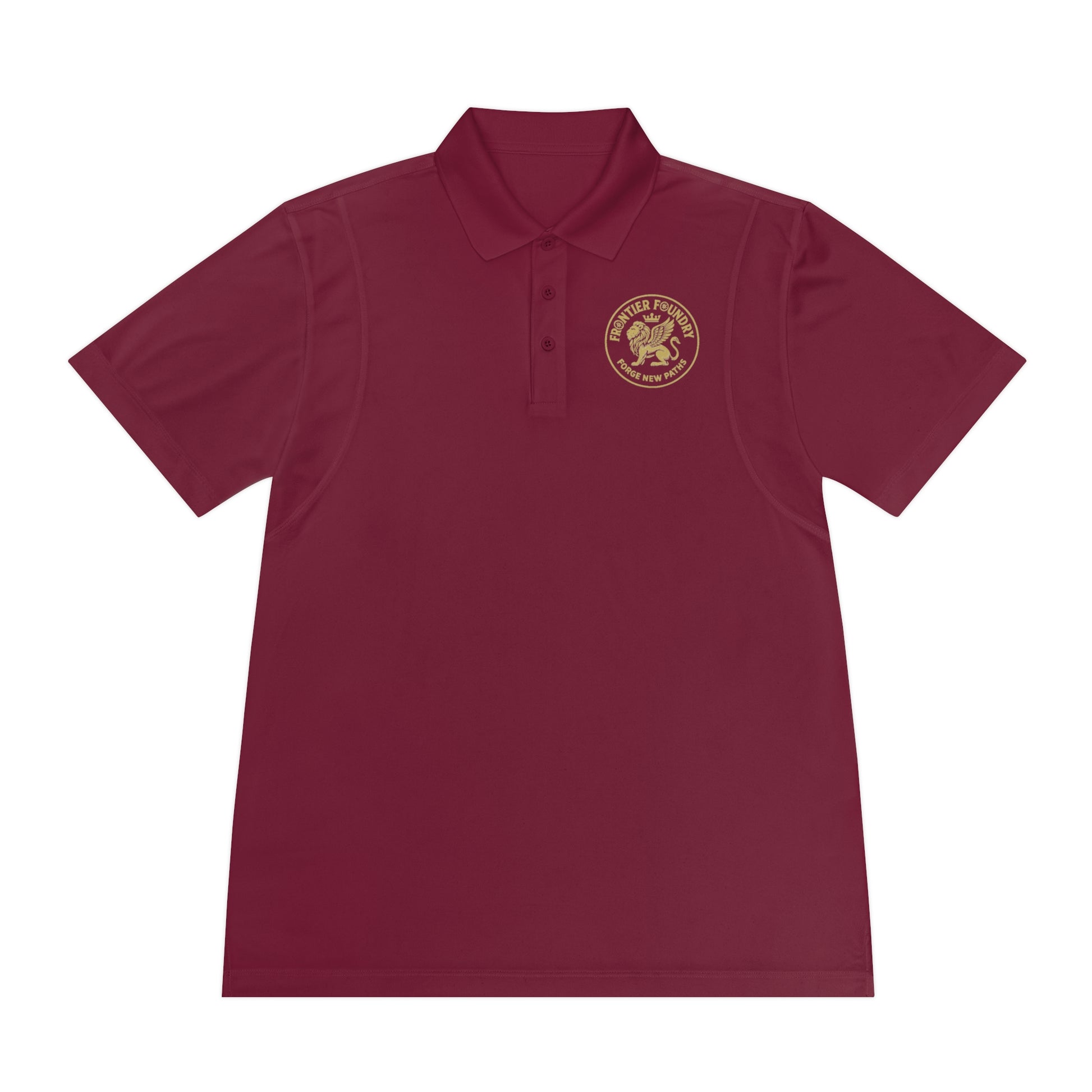 Lion Rose Men's Golf Shirt