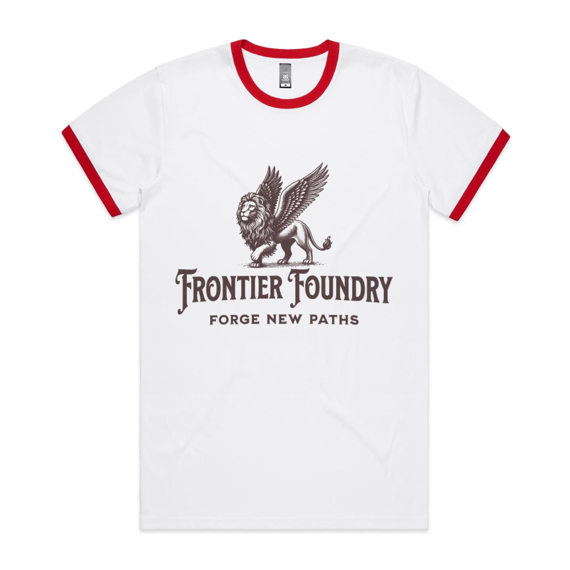 Lion Colour Staple Ringer Tee