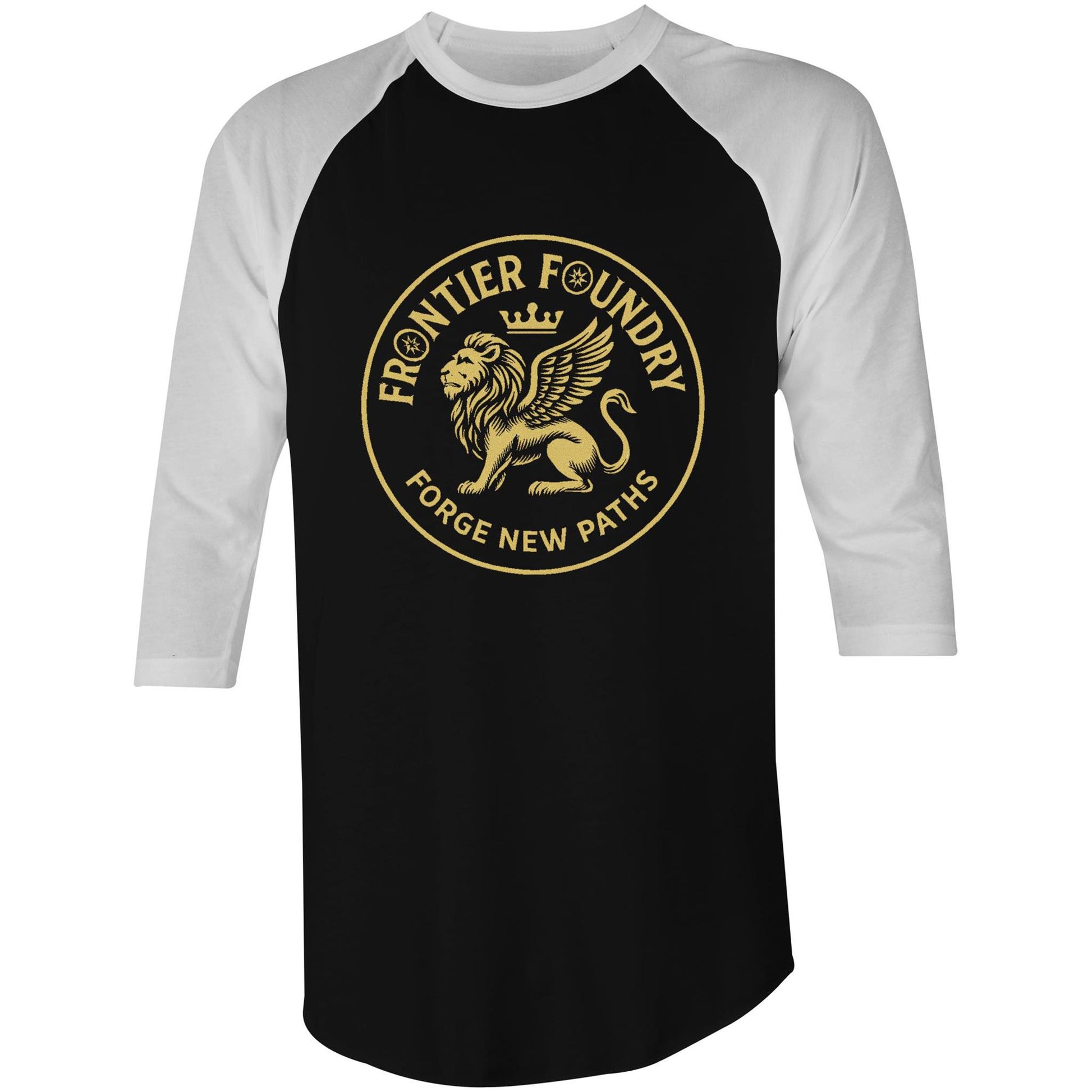 Lion Rose - 3/4 Sleeve T-Shirt