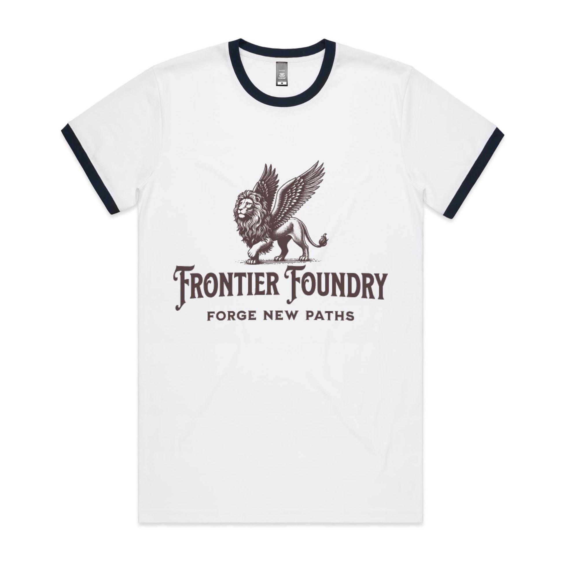 Lion Colour Staple Ringer Tee